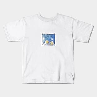 Blue sky landscape Kids T-Shirt